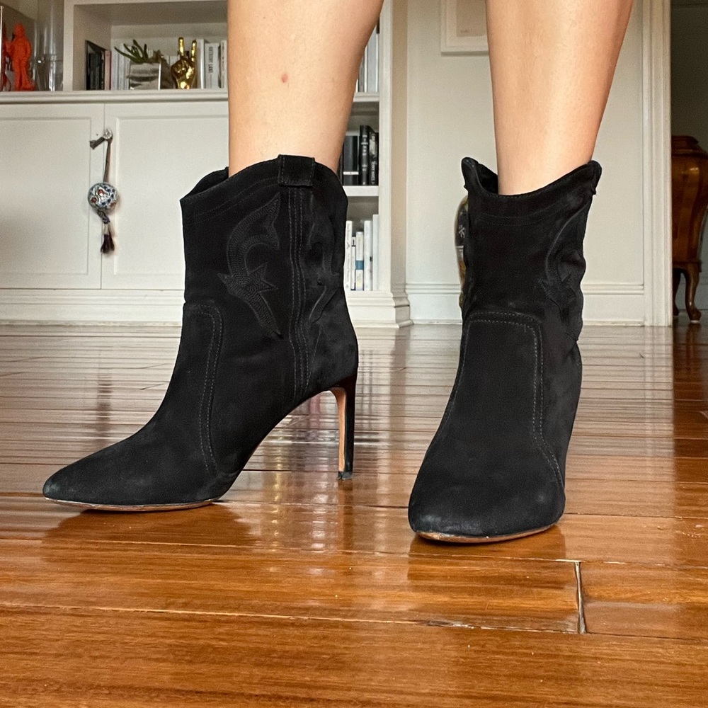 ba&sh suede boots